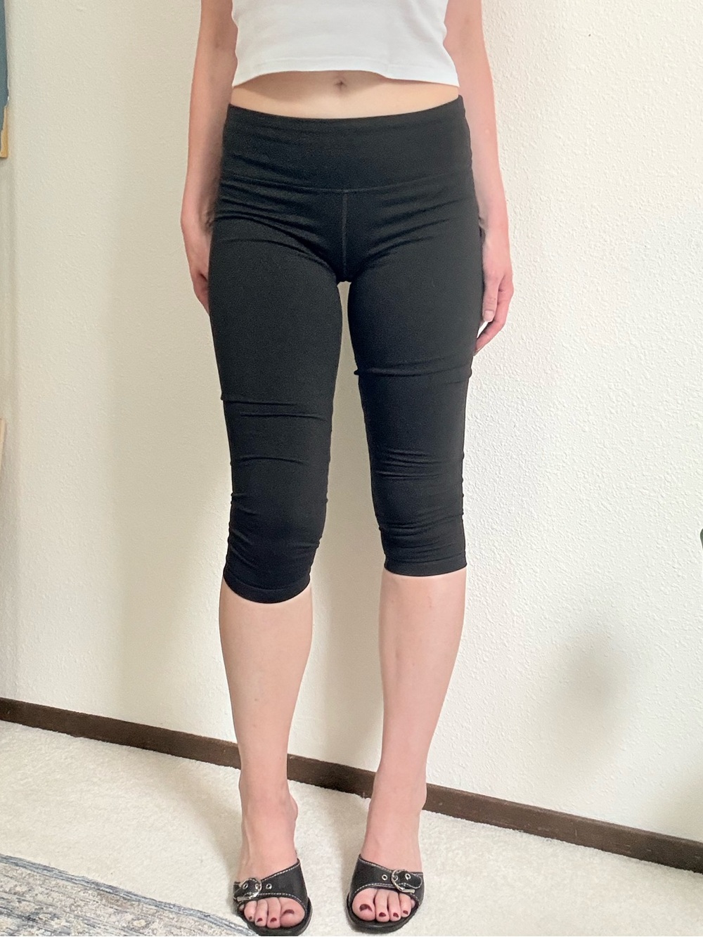Prana Low Rise Capris Minimalist Y2K Chic